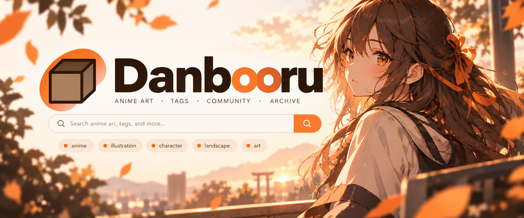 Danbooru anime image database banner